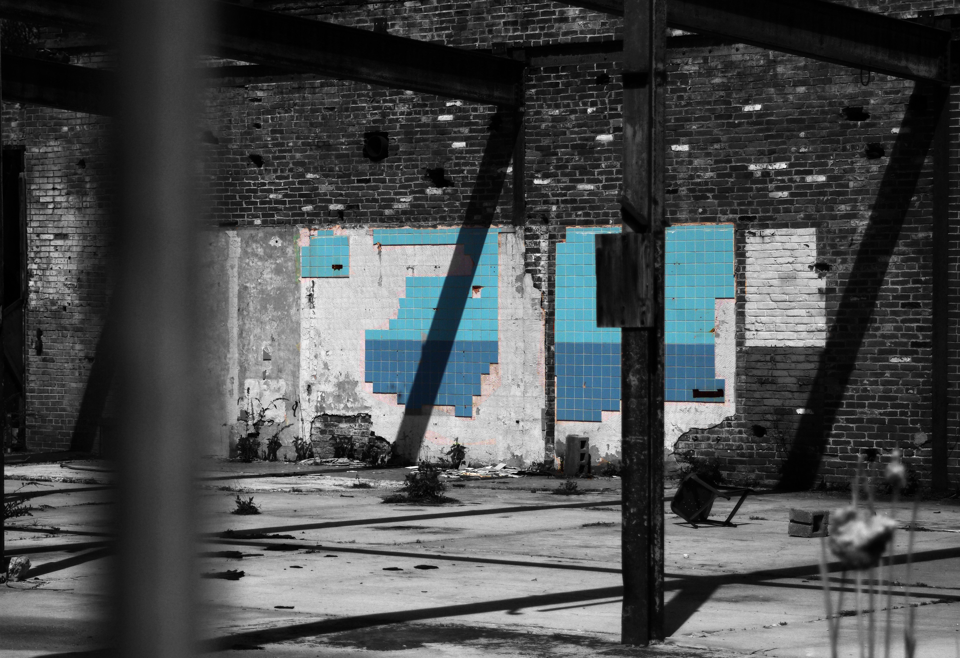 Untitled abandoned architecture photograph